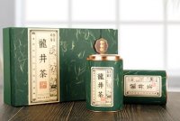 第一江南茶葉 2023新茶明前綠茶特級龍井杭州龍井春茶茶葉禮盒裝250g