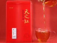 天之紅 茶葉祁門紅茶安徽黃山特二級祁紅香螺罐裝300g